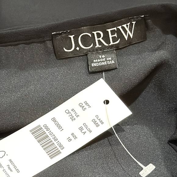 J.Crew Sheer knee-length skirt with studded trim NWT CF752 - Picture 6 of 10